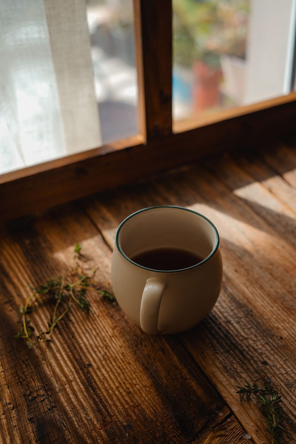 Morning light in the home